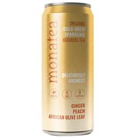 Monatea Ginger, Peach & African Olive Leaf (Unsweet)